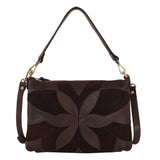 Stevie Suede Leather Crossbody Bag
