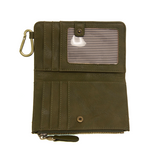 bobbie bifold wallet with caribeaner