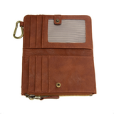 bobbie bifold wallet with caribeaner