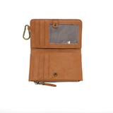 bobbie bifold wallet with caribeaner