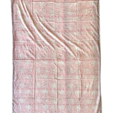 organic cotton block printed scarf