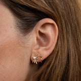 sun ray earrings