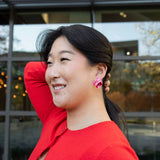 darling heart earrings