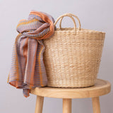 marta block printed scarf