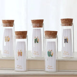 pink opal huggie hoop earrings