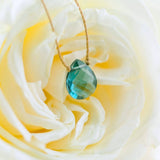 london blue topaz luxe necklace for unstoppable