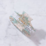 Eco-Friendly Scallop Shell Hair Clip Claw Large