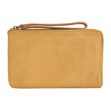 muse handcrafted leather wristlet