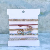 chatham traveler hair ties + bracelets