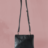 simple leather crossbody