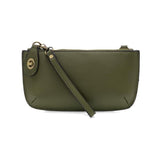 mini crossbody wristlet clutch (various colors)