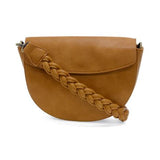 linda crescent crossbody bag w/ braided strap