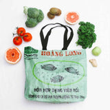recycled feed bag shopping tote