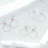 round hammered hoops