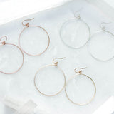round hammered hoops