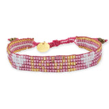 seed bead LOVE bracelet