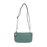 mini crossbody wristlet clutch (various colors)