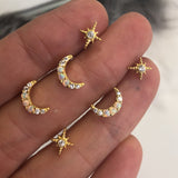 opal + diamonds celestial dream studs