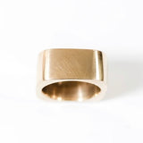 brass square ring III