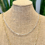 medium paperclip chain necklace