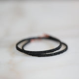 double thin wrap bracelet