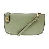 mini crossbody wristlet clutch (various colors)